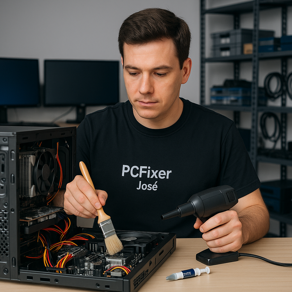 Limpieza profunda de hardware